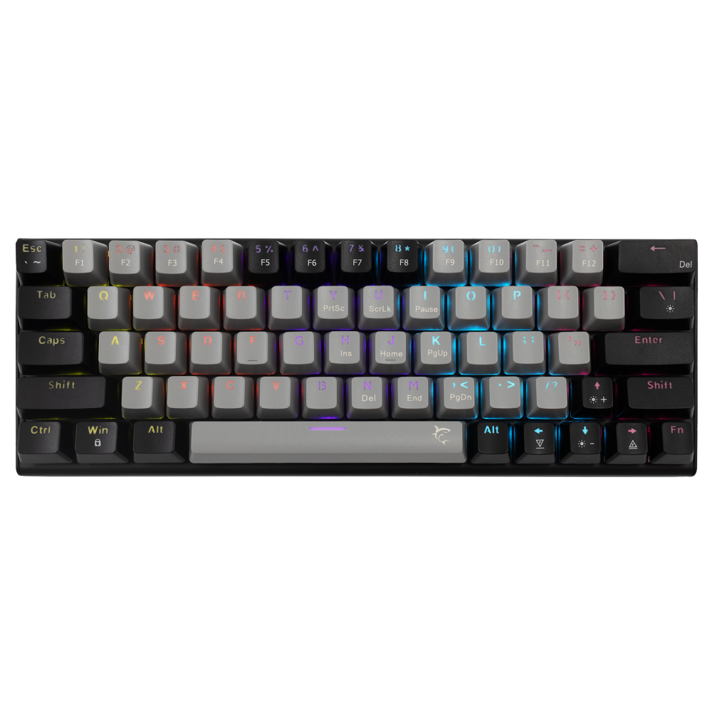 Clavier Gaming White Shark WAKIZASHI-2 GK-002711V2 / RED SWITCHES / Noir