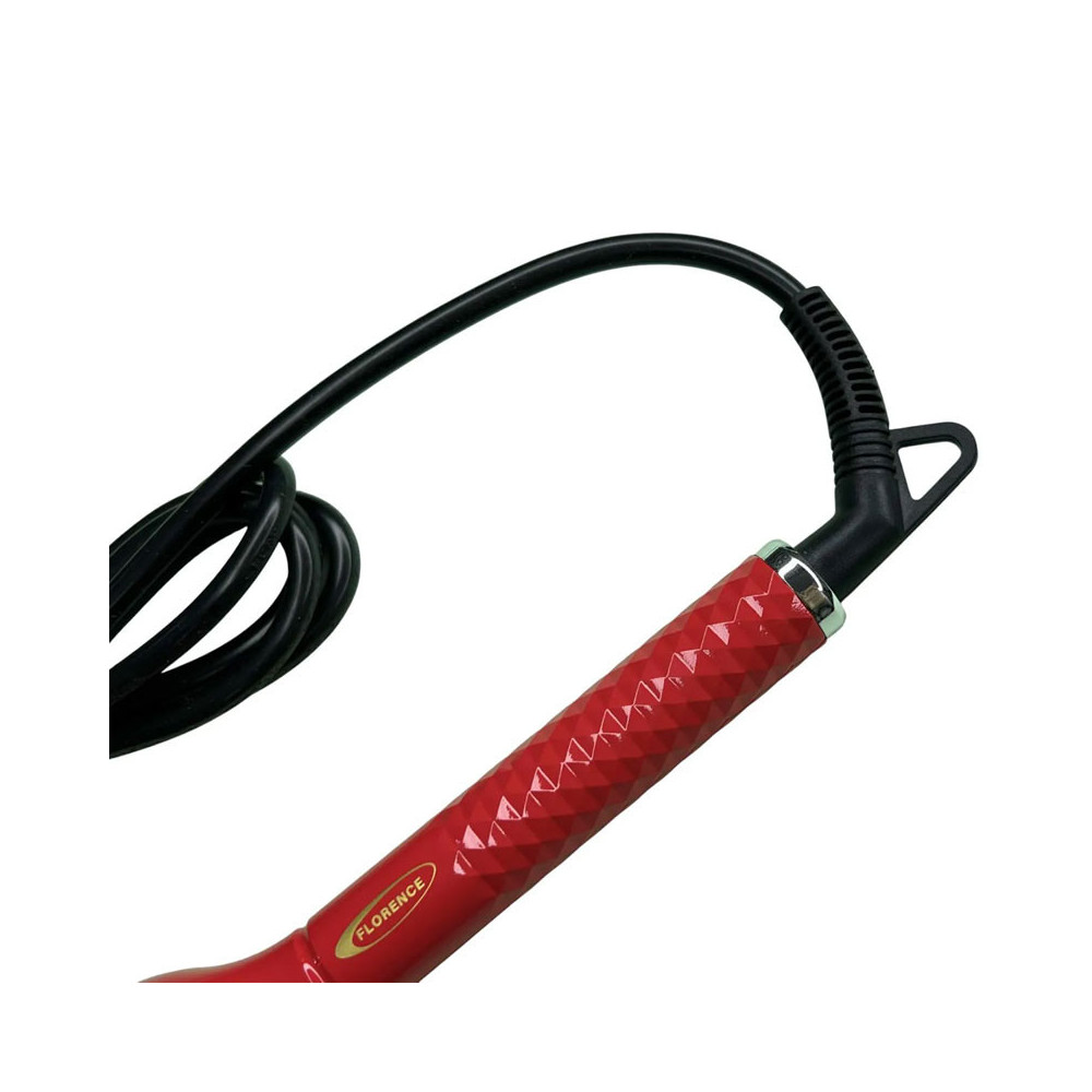 Boucleur de Cheveux avec Afficheur Florence 75W / Rouge