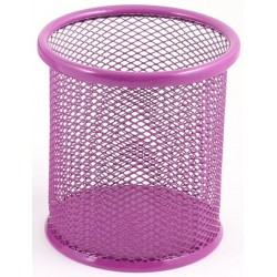 Porte Stylo Cylindre en métal / Rose