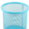 Porte Stylo Cylindre en métal / Bleu