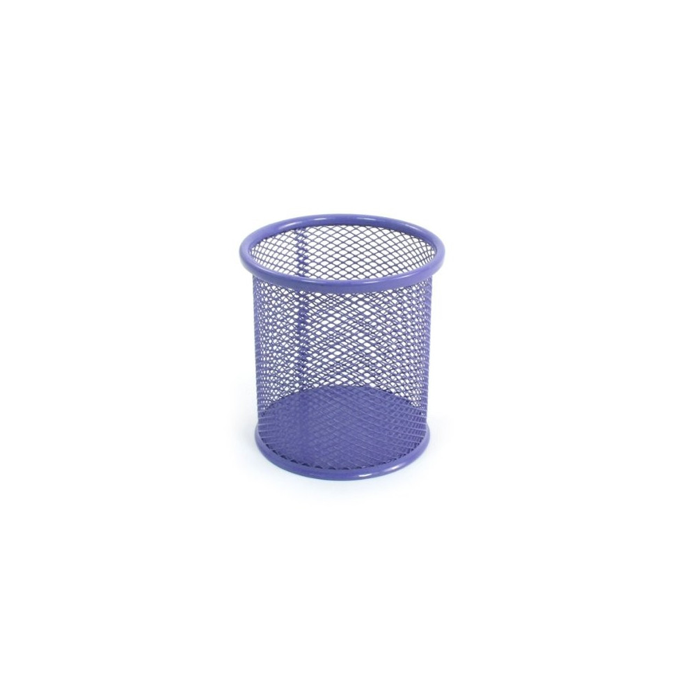 Porte Stylo Cylindre en métal / Violet