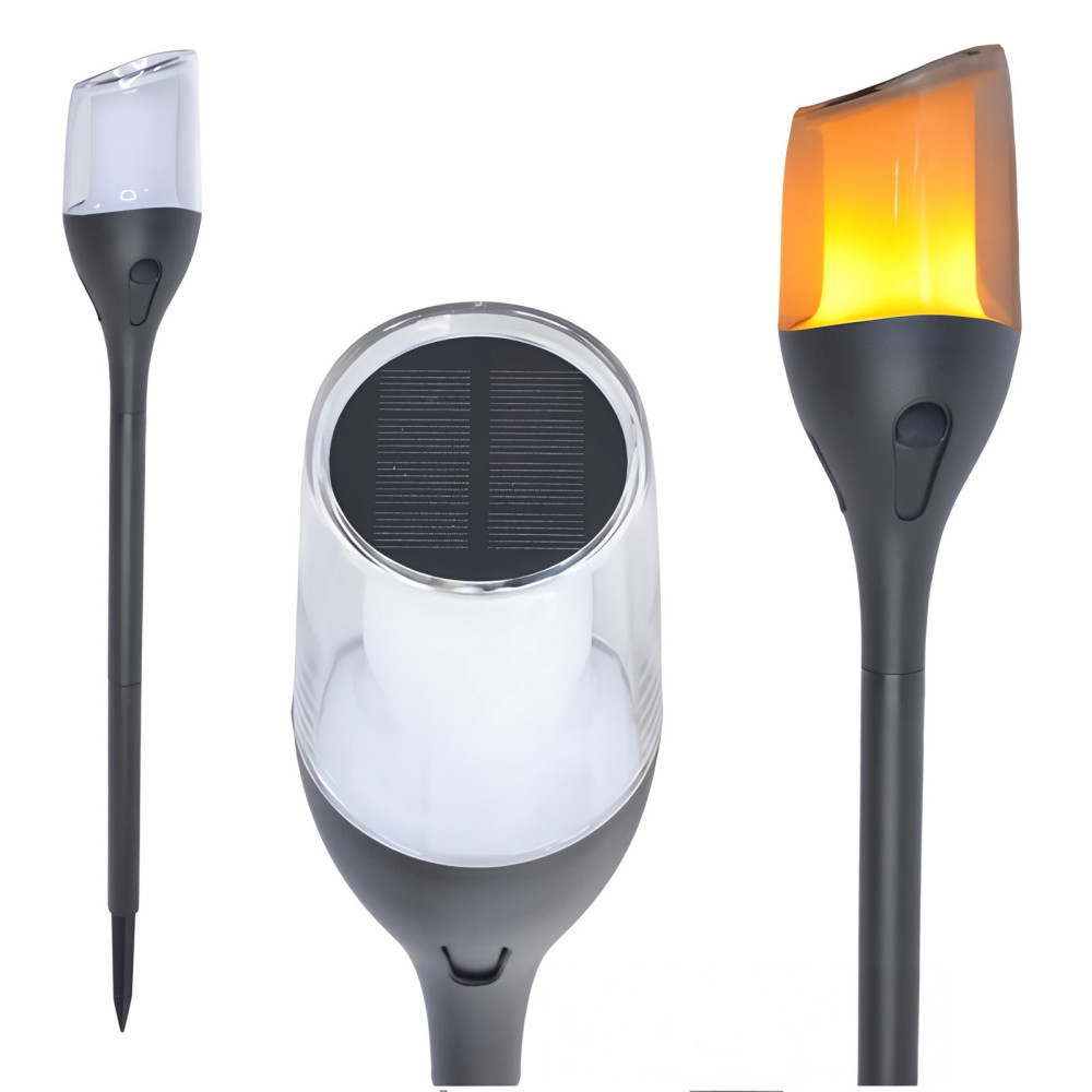 Lampe torche solaire LED Forever Light SUNARI FLS-230 / Noir