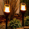 Lampe torche solaire LED Forever Light SUNARI FLS-230 / Noir