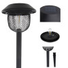 Lanterne solaire LED Forever Light en acier SUNARI FLS-30 noir