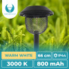 Lanterne solaire LED Forever Light en acier SUNARI FLS-30 noir