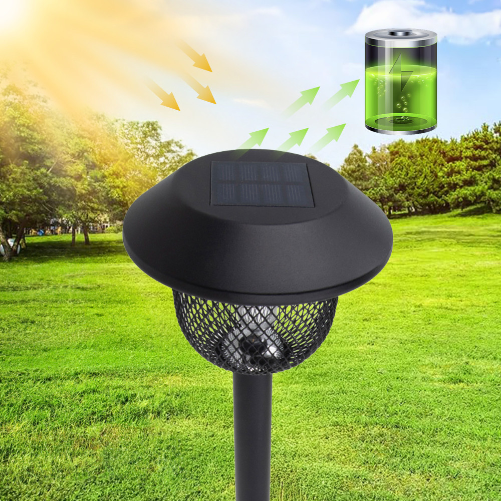 Lanterne solaire LED Forever Light en acier SUNARI FLS-30 noir