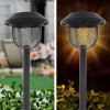 Lanterne solaire LED Forever Light en acier SUNARI FLS-30 noir