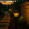Lanterne solaire LED Forever Light en acier SUNARI FLS-30 noir