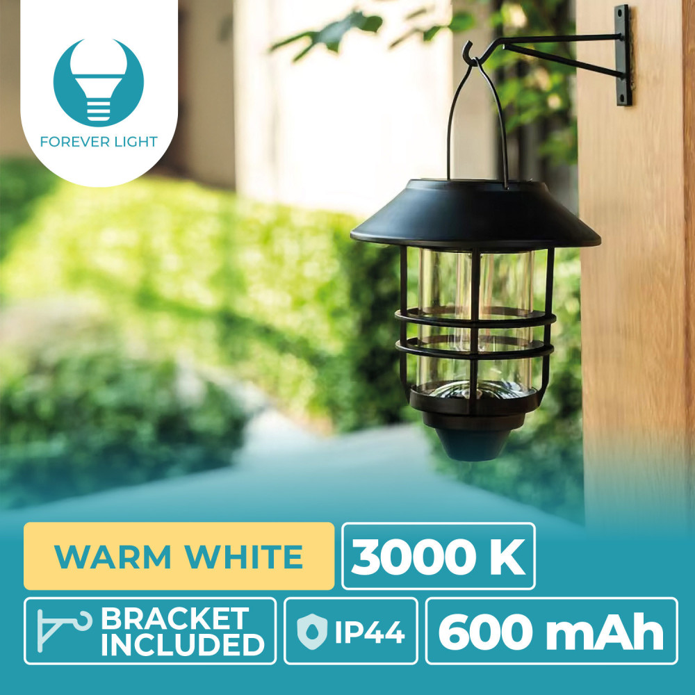 Lanterne solaire LED Forever Light SUNARI FLS-40 / Noir