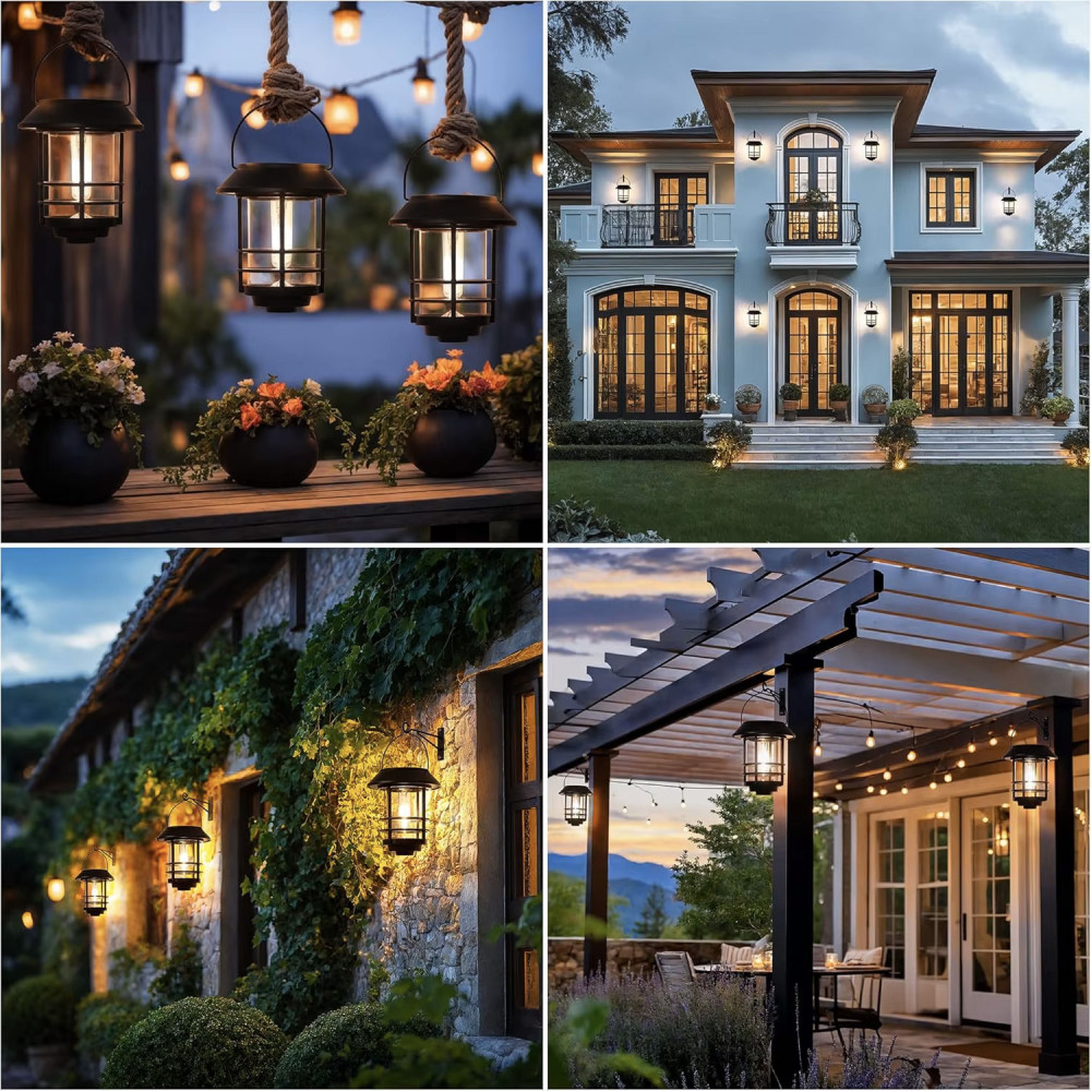 Lanterne solaire LED Forever Light SUNARI FLS-40 / Noir