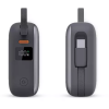 Power Bank KSIX 10 000 mAh, charge rapide 22,5 W, câbles Lightning intégre