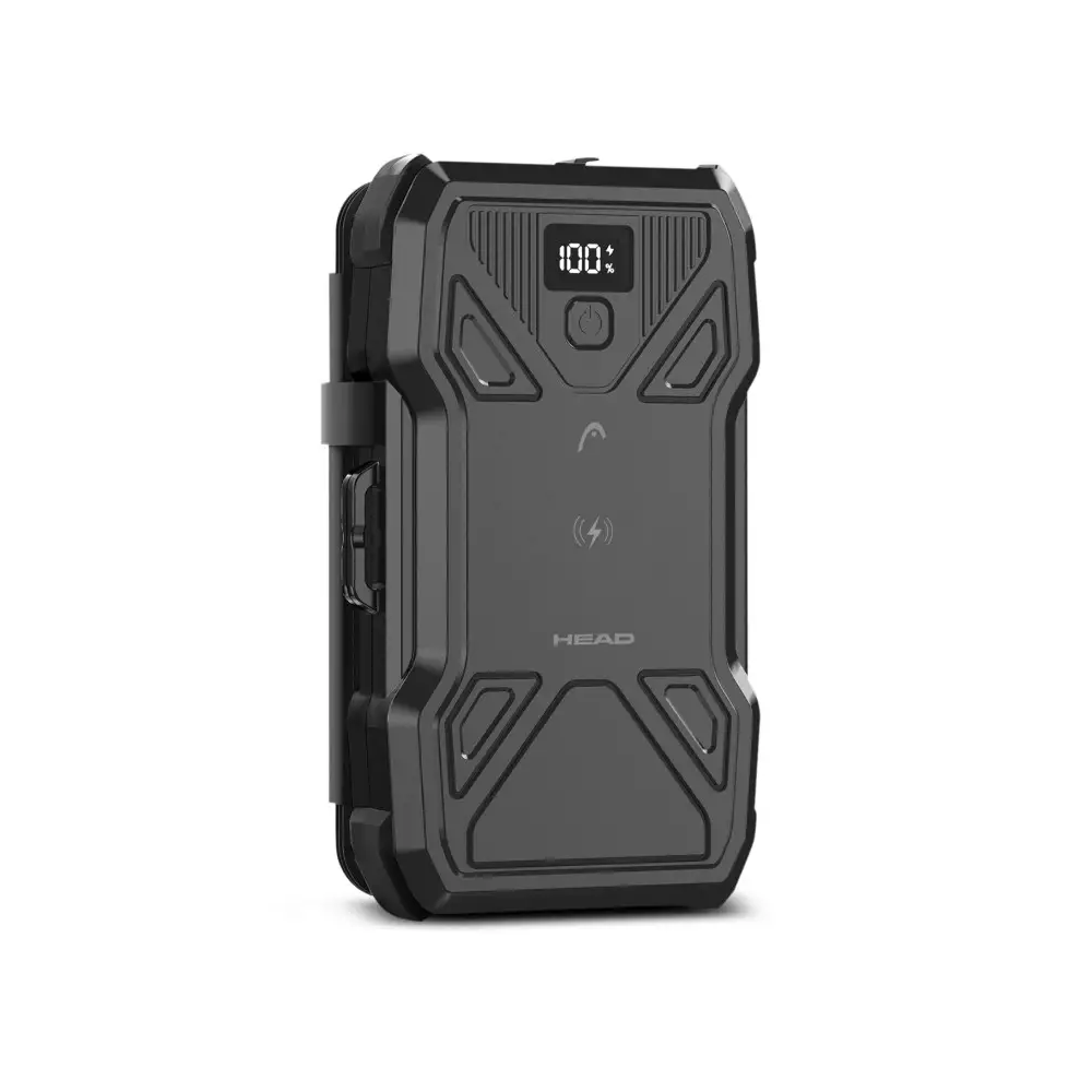 Power Bank Solaire HEAD 10 000 mAh – HDPB01 / Noir