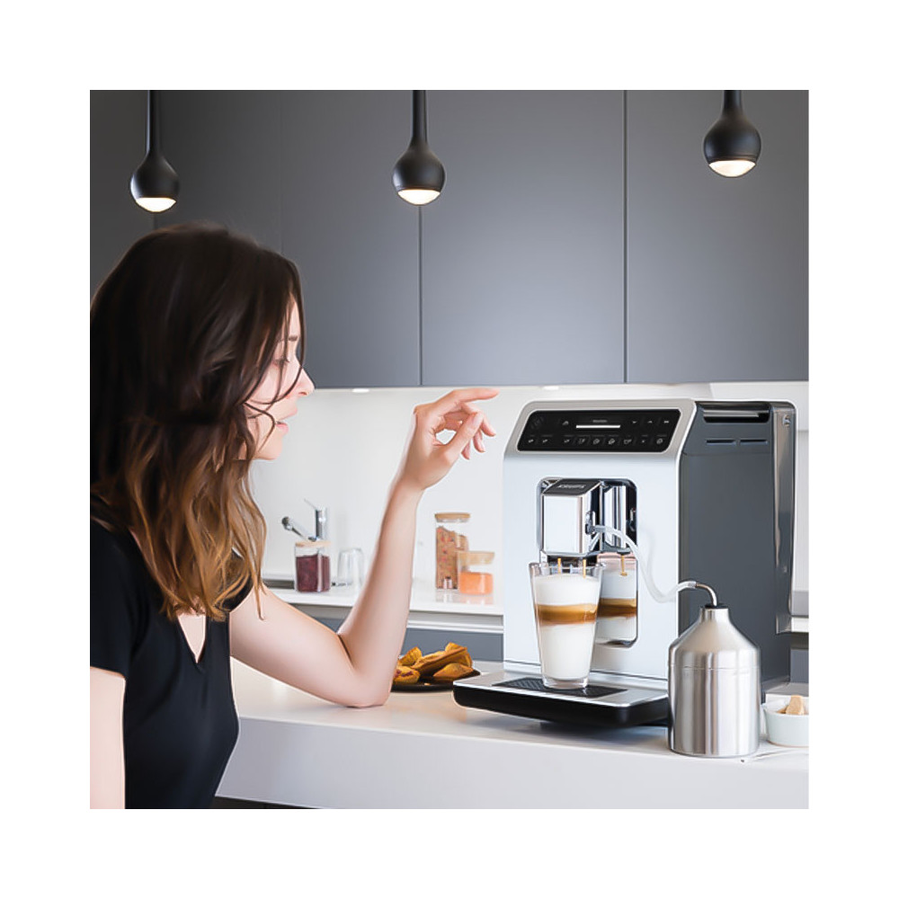 Machine À Café Tactile KRUPS 1450 W / BLANC / EA891110