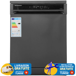 Lave vaisselle Schneider 13 couverts / Silver / SCD13WEXPS