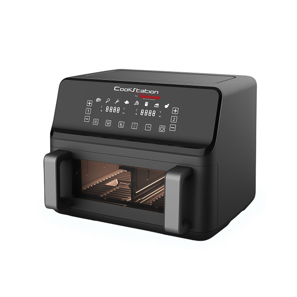 AirFryer TECHWOOD DUO 9 Litres / 2700W / Noir