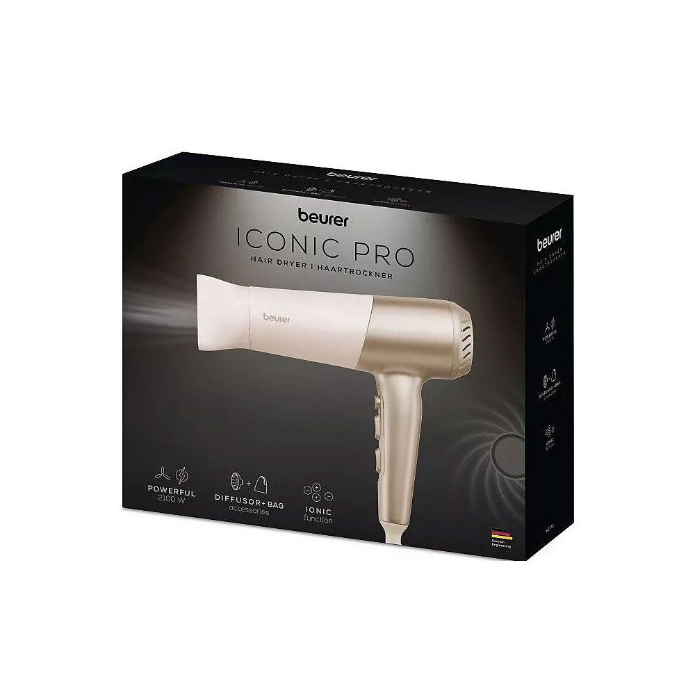 Séchoir BEURER triple fonction ionique 2100W  / Beige