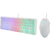Ensemble Clavier & Souris Gaming THE G-LAB Combo Hydrogen / Blanc