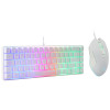 Ensemble Clavier & Souris Gaming THE G-LAB Combo Hydrogen / Blanc