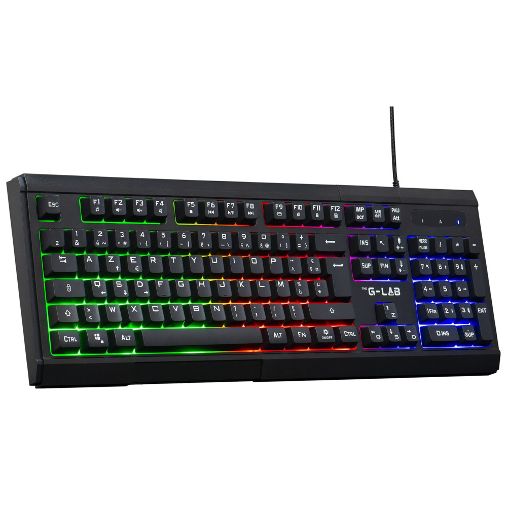 COMBO G-LAB 4EN1 CLAV/CASQUE/SOURIS/TAPIS