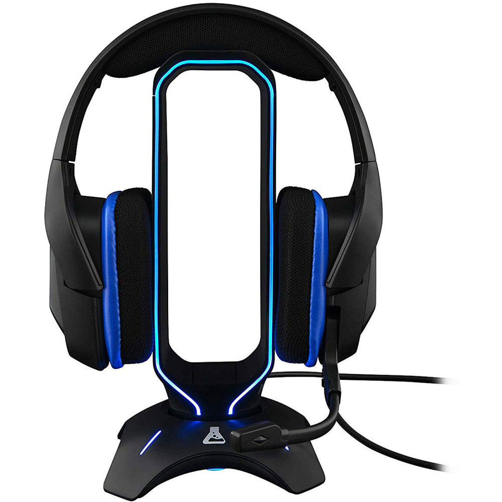 SUPPORT CASQUE G-LAB RGB 2USB UB / BLACK