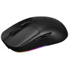Souris G-Lab KULT Titanium / Wireless 12000 DPI RGB / Noir