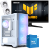 Setup Gamer Special Pc de Bureau Gaming / i5-14400F / RX 9060 XT 8G / 16 Go Avec Écran Gaming Asus TUF VG257Q5A 24.5" Full HD VA / 200 Hz