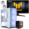Setup Gamer Special Pc de Bureau Gaming / Ryzen 5 7600 / RX 9060 XT 8G / 16 Go Avec Écran Gaming Asus TUF 24.5" Full HD VA / 200 Hz