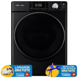 Machine à Laver Automatique IRIS EVA 12 KG / Black