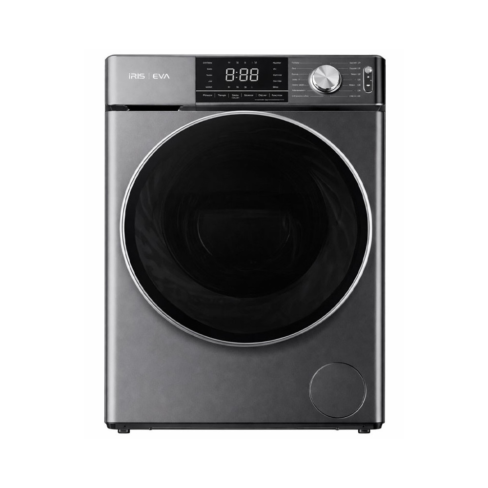 Machine à Laver Automatique IRIS EVA 12 KG / DARK SILVER