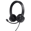 Micro Casque Filaire Trust Ayda USB Pour PC/ Noir