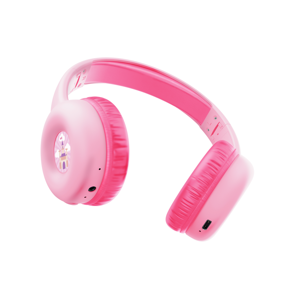 Casque sans fil Bluetooth Trust Nouna Kids / Pink