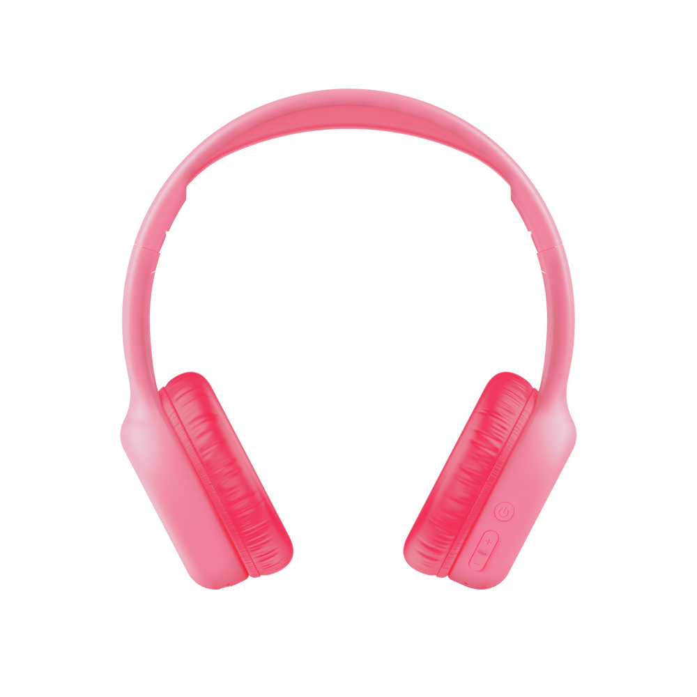 Casque sans fil Bluetooth Trust Nouna Kids / Pink