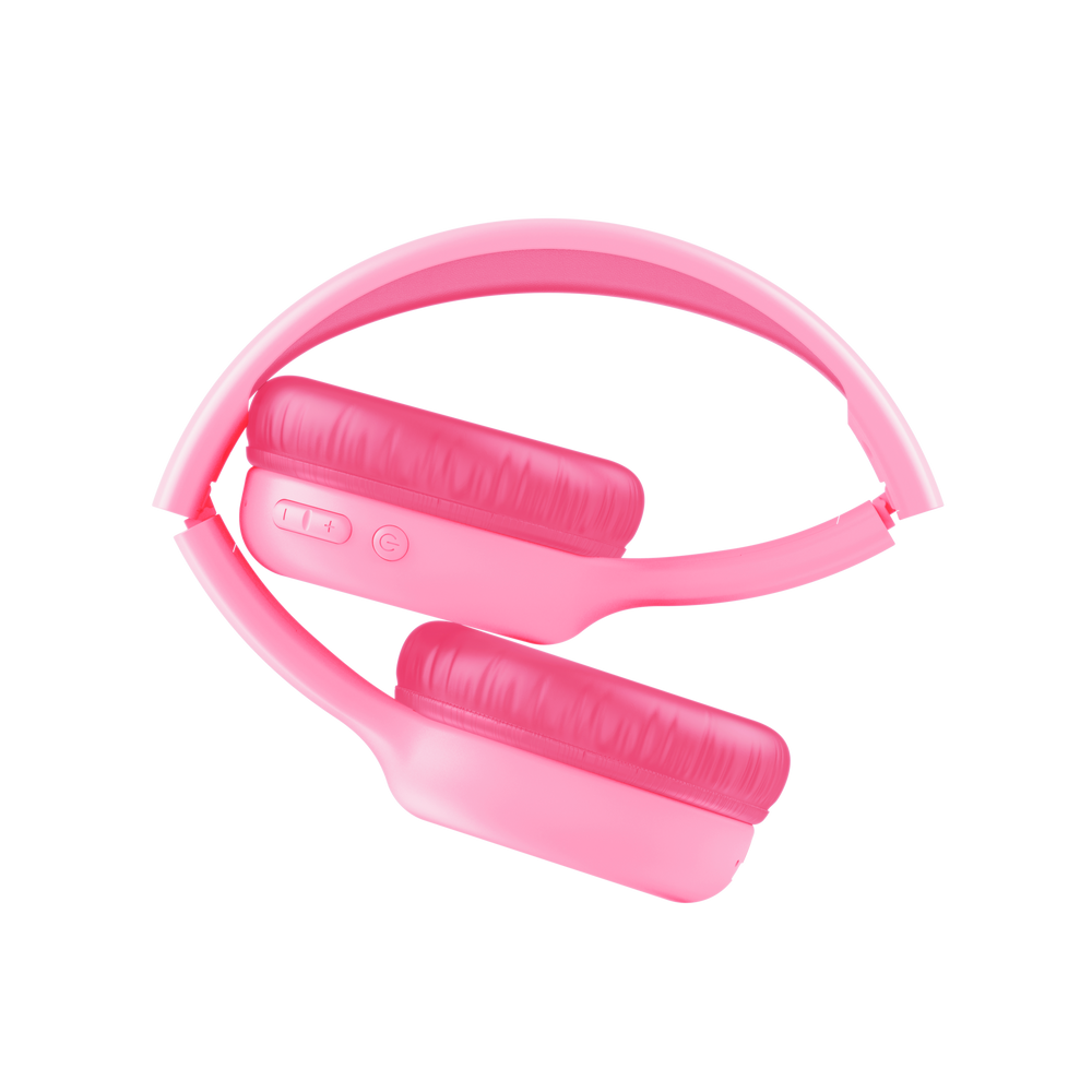 Casque sans fil Bluetooth Trust Nouna Kids / Pink