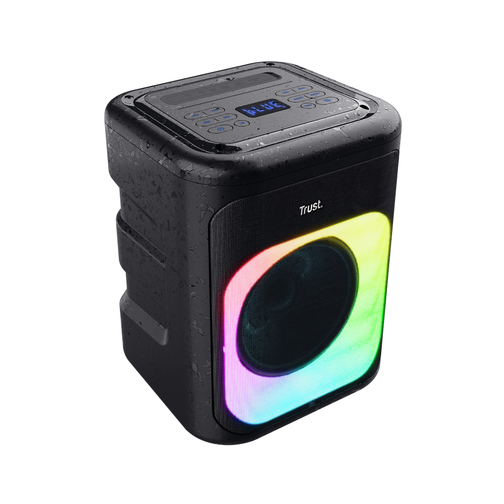 ENCEINTE TRUST AZURA WIRELESS PARTY SPEAKER RGB BT / Noir
