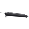 Clavier Filaire TRUST PRIMO AZERTY Français / Noir