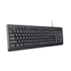 Clavier Filaire TRUST PRIMO AZERTY Français / Noir