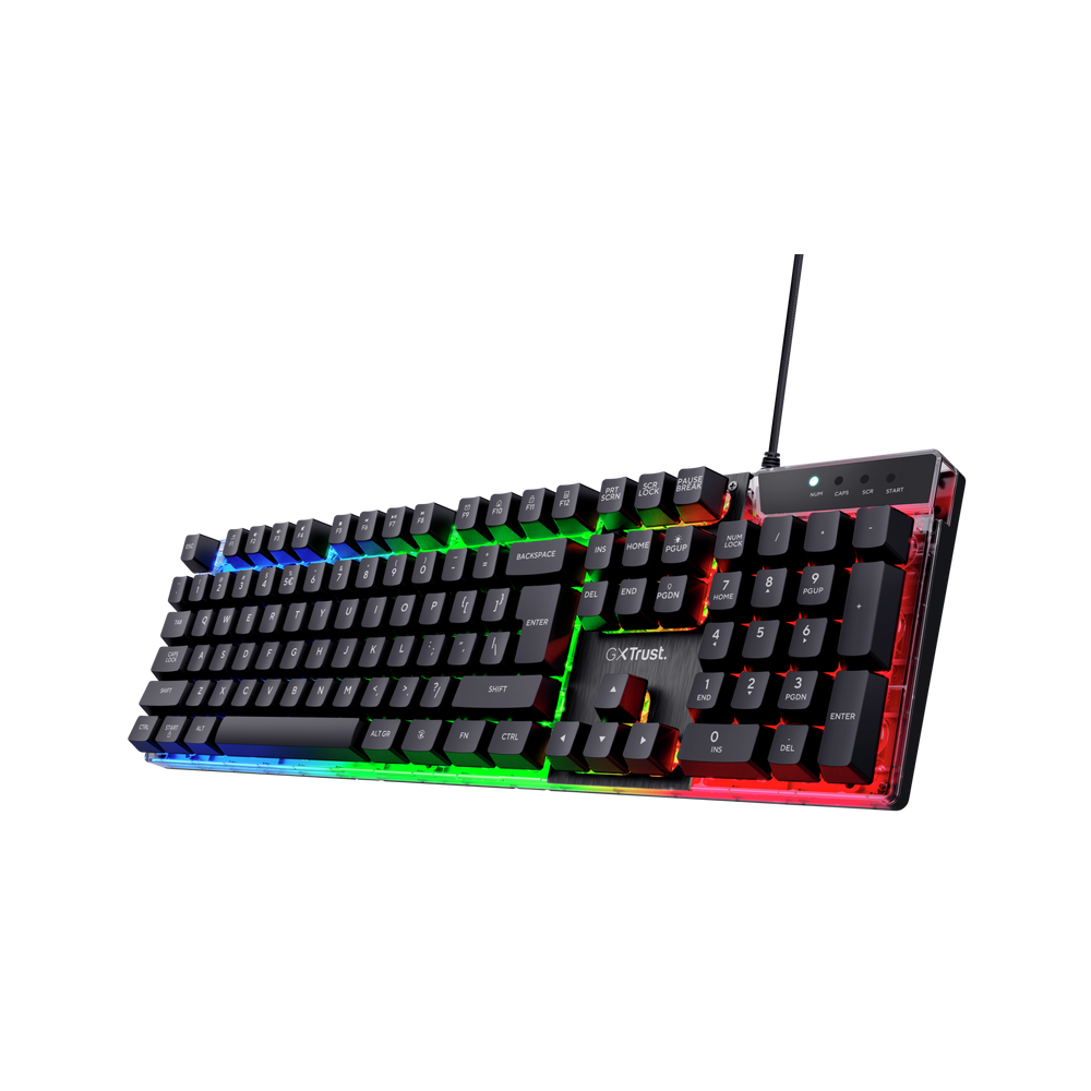 Clavier Gamer Filaire TRUST GXT 835 AZOR / Noir