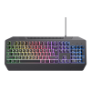 Clavier Gamer Filaire TRUST GXT 836 Evocx / Noir