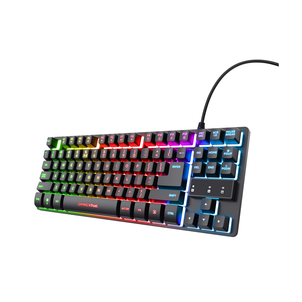 Clavier Gamer Filaire TRUST Thado GXT 833 / Noir