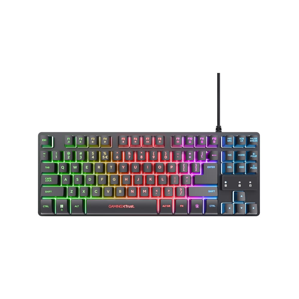 Clavier Gamer Filaire TRUST Thado GXT 833 / Noir