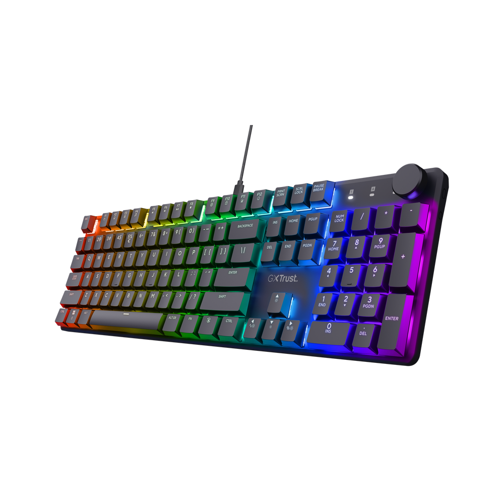 Clavier Gamer Filaire Mécanique TRUST TORIX GXT 866 / Noir