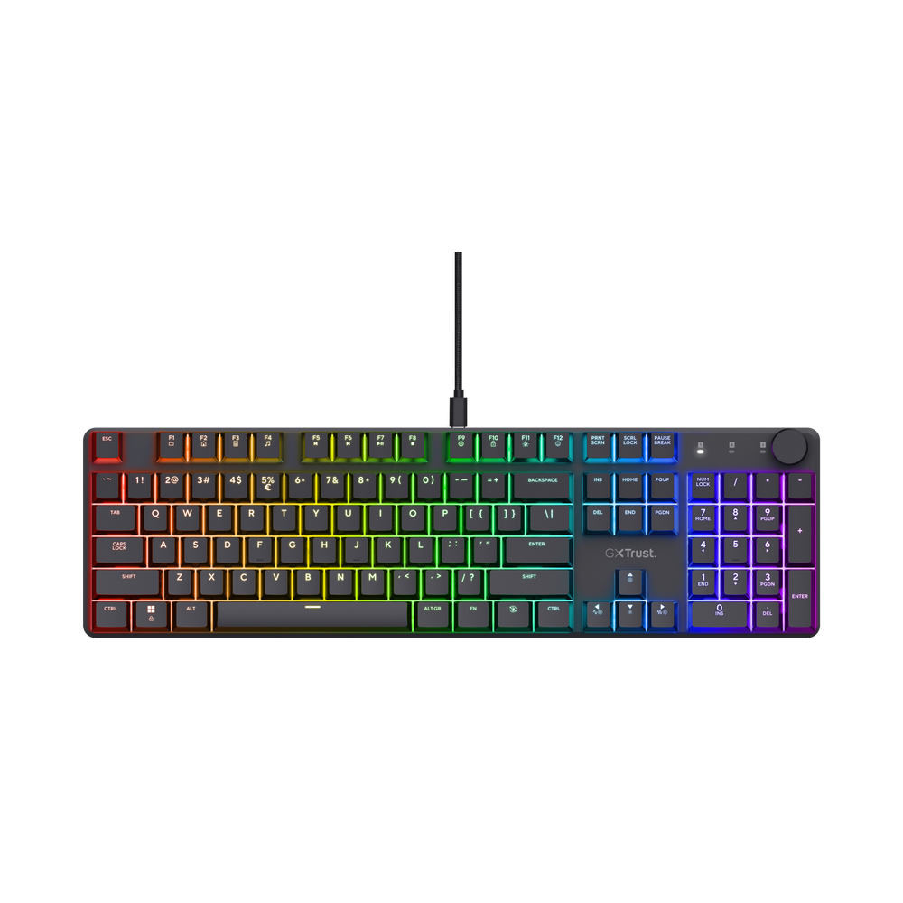Clavier Gamer Filaire Mécanique TRUST TORIX GXT 866 / Noir