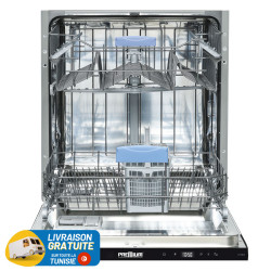 Lave Vaisselle Premium Encastrable 13 couverts Blanc /LVT1360-B01