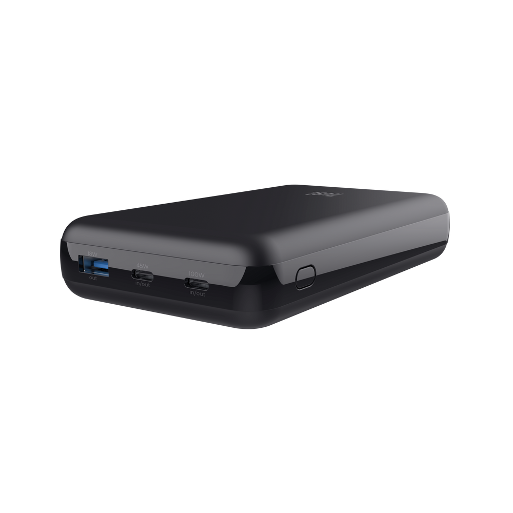 Power Bank TRUST LARO Pour PC 100 W /  Noir