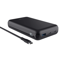Power Bank TRUST LARO Pour PC 100 W /  Noir