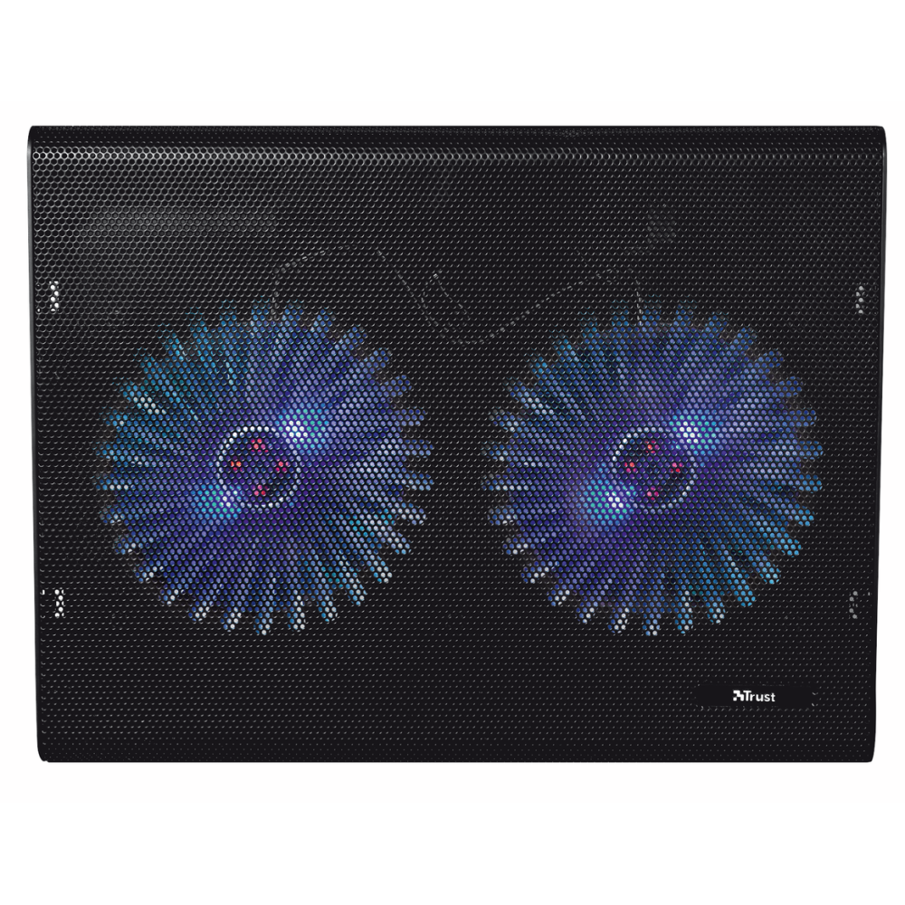 Refroidisseur TRUST AZUL Pour Pc Portable 15.6" Éclairage bleu / Noir