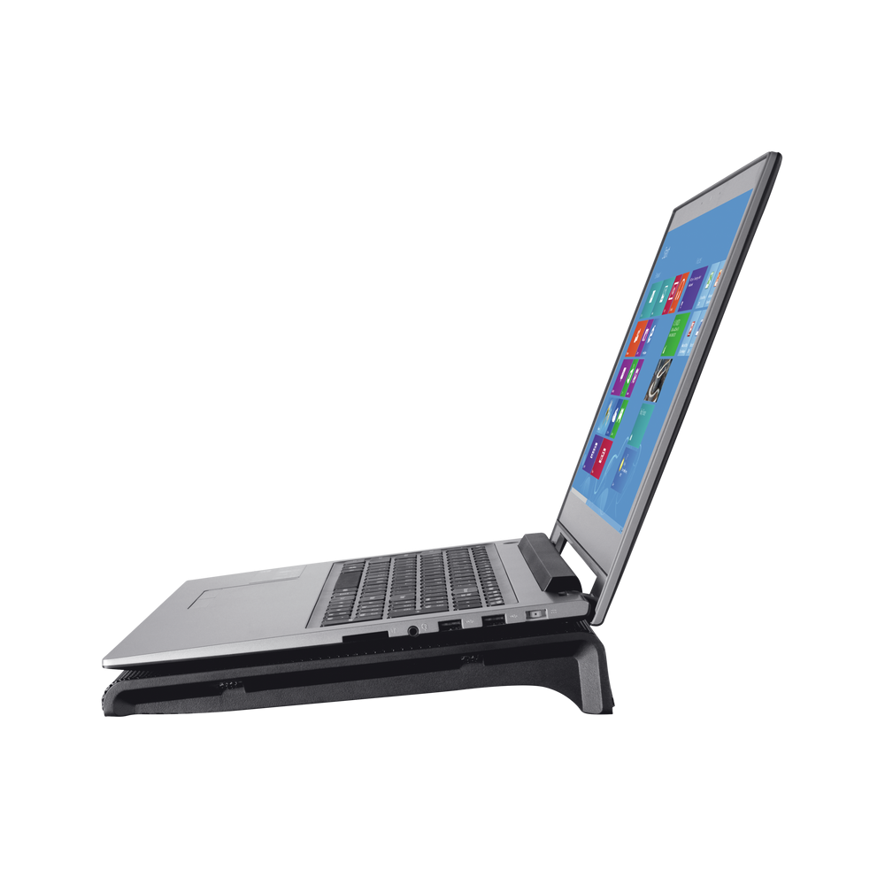 Refroidisseur TRUST AZUL Pour Pc Portable 15.6" Éclairage bleu / Noir