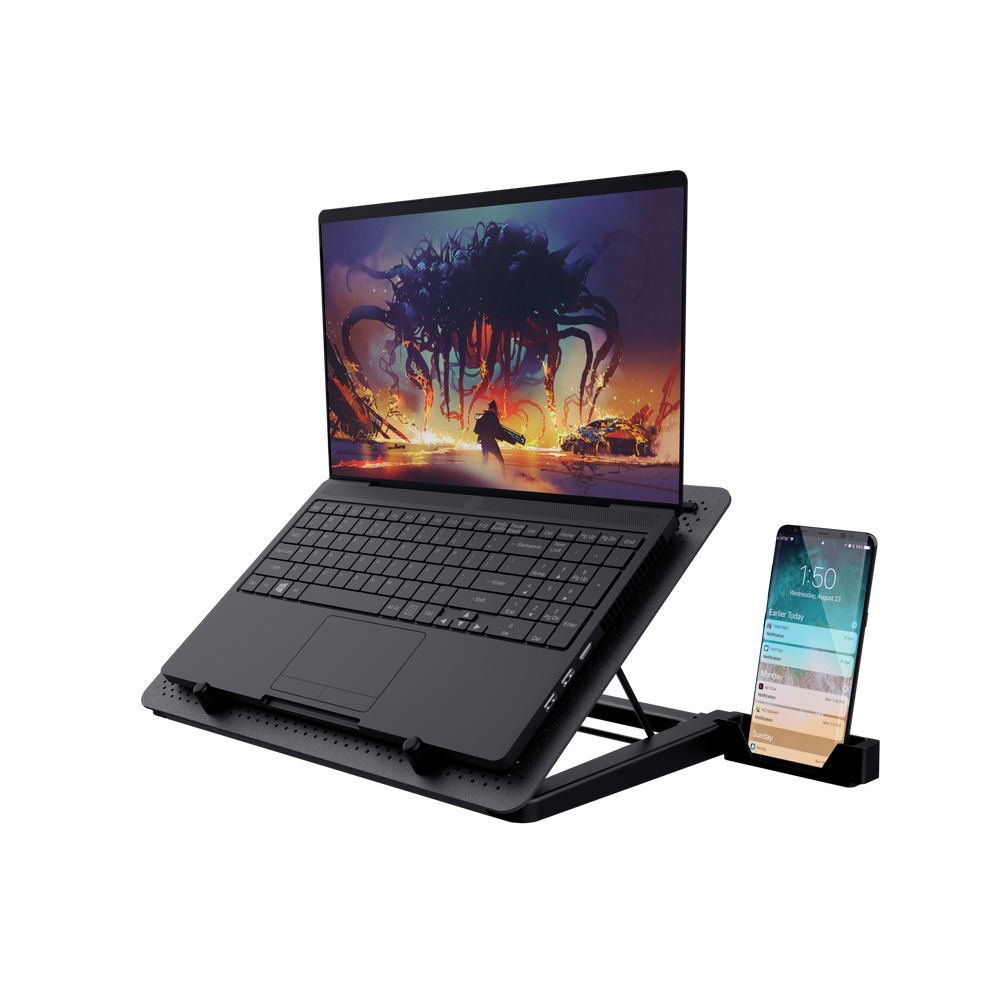 Support de Refroidissement TRUST GXT 1125 Pour Pc Portable 17" / Noir