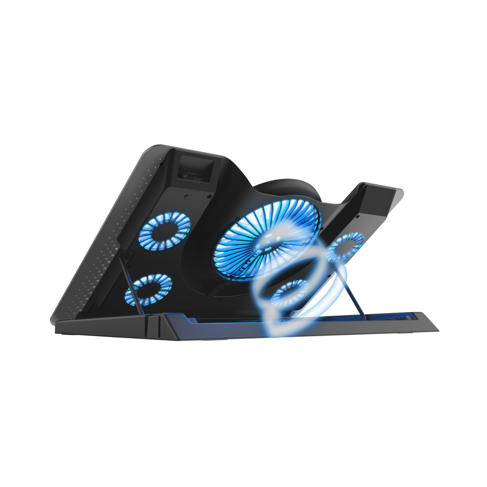 Support de Refroidissement TRUST GXT 1125 Pour Pc Portable 17" / Noir