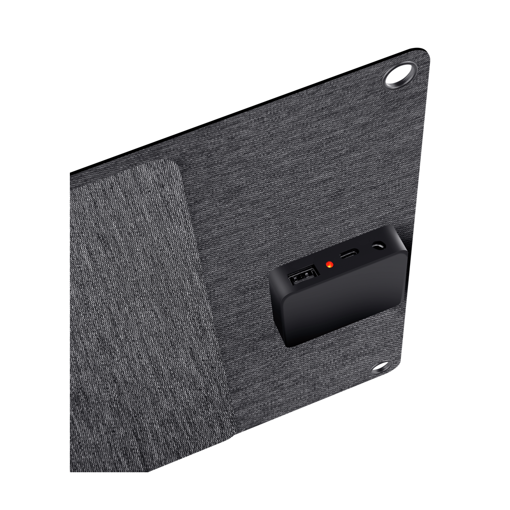 Panneau solaire portable TRUST 40 W / Noir